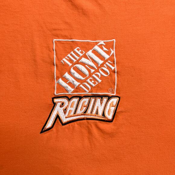Vintage 90s Winner's Circle Home Depot Racing Tony Stewart Embroidered T-Shirt - Picture 9 of 9